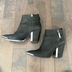 Vince Camuto leather booties